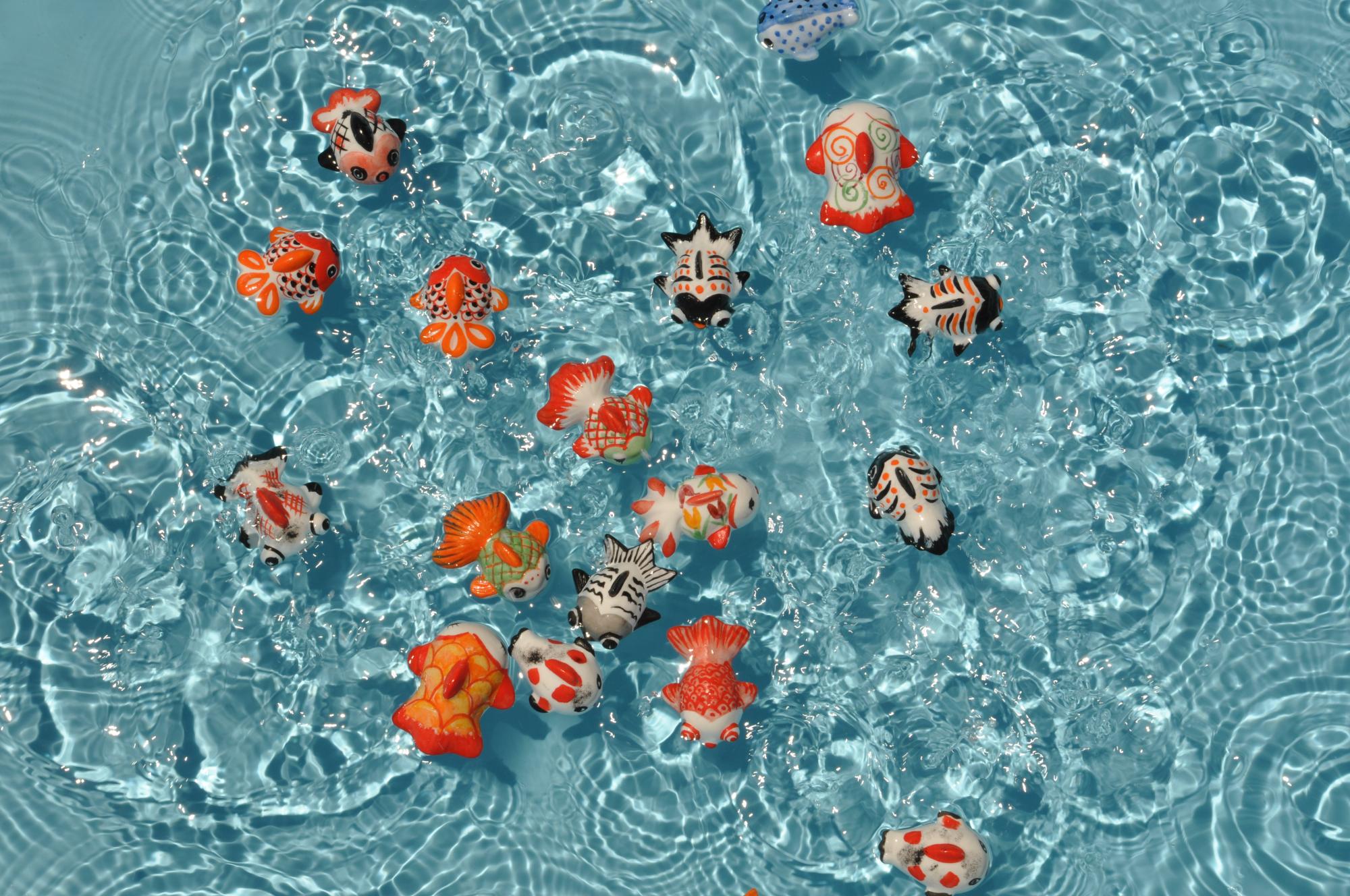 ノベルティ金魚の画像