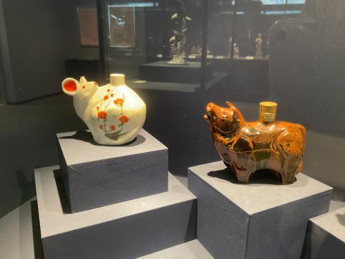 干支のウイスキーボトル