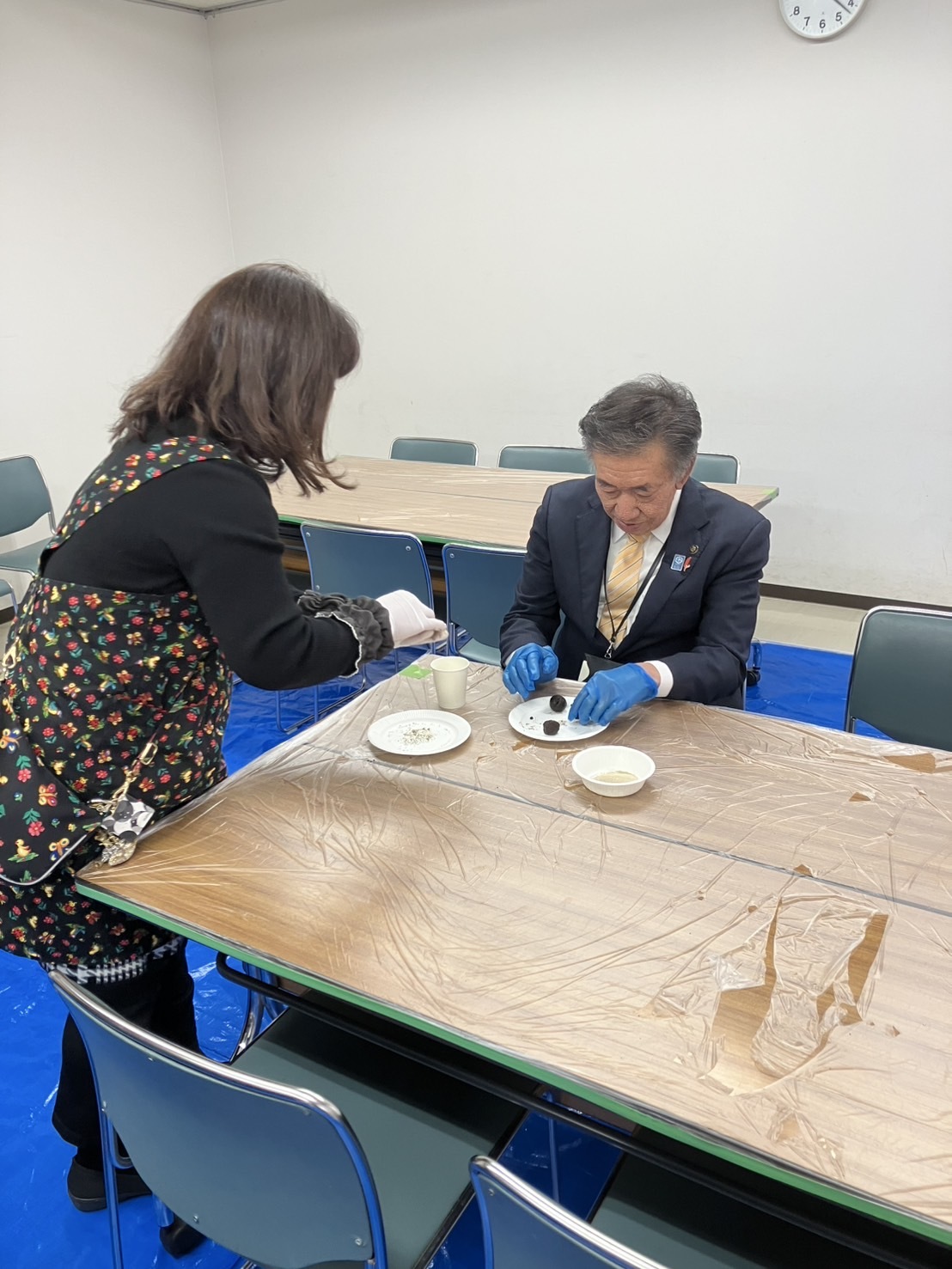 市長も体験