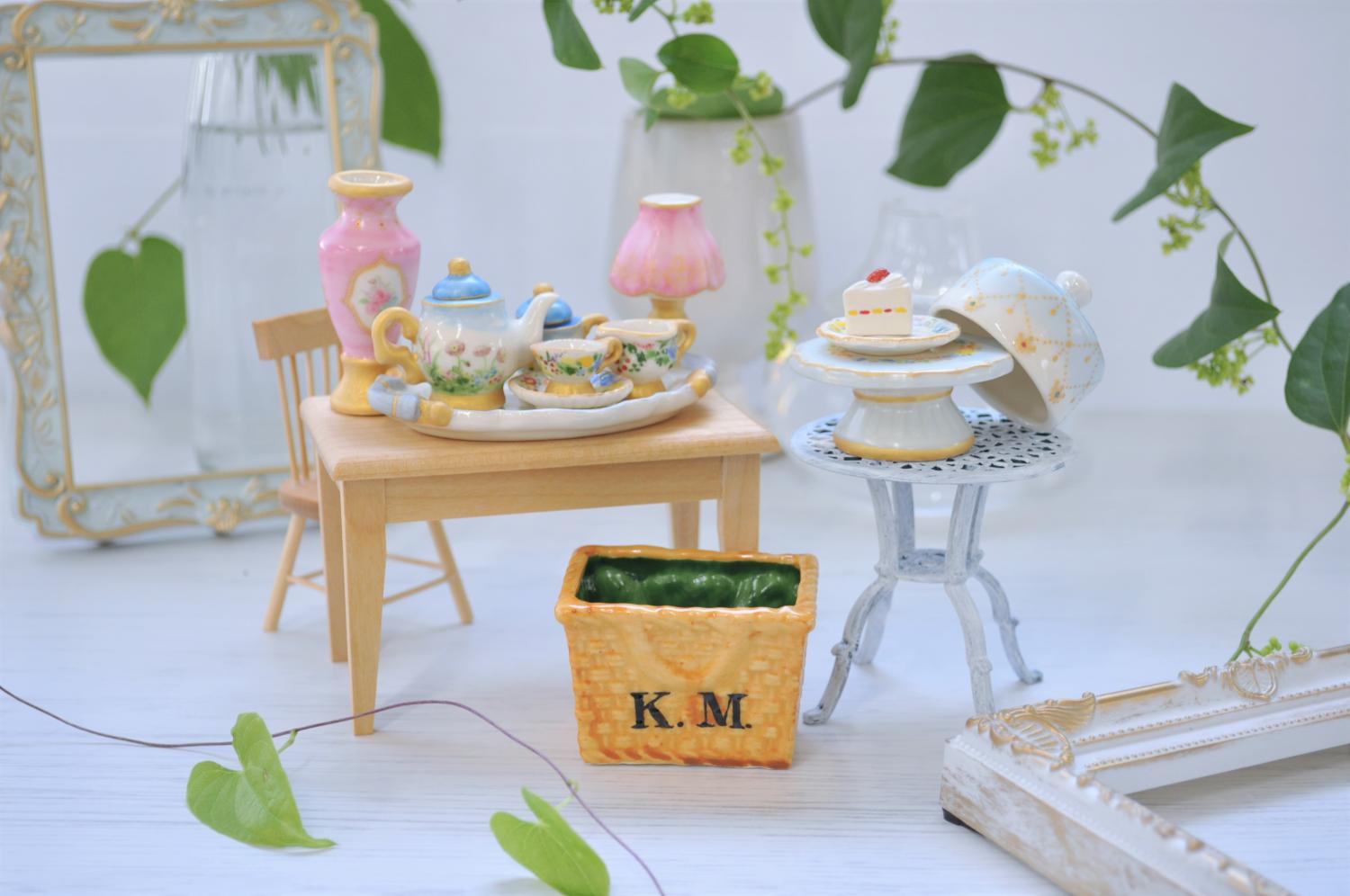 ミニチュア食器づくりの画像