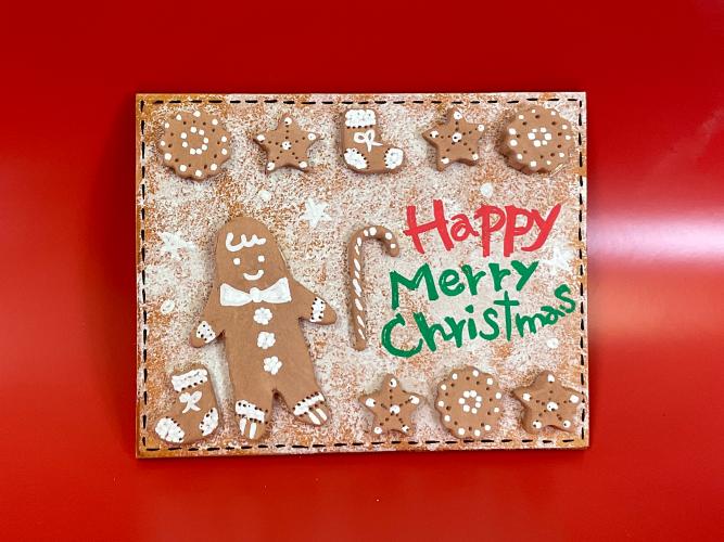 ジンジャーマンのクリスマスボード