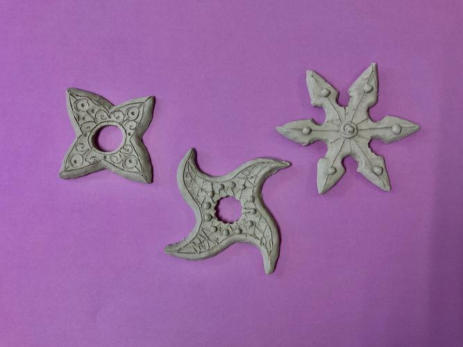 ニンニン！ねんど手裏剣