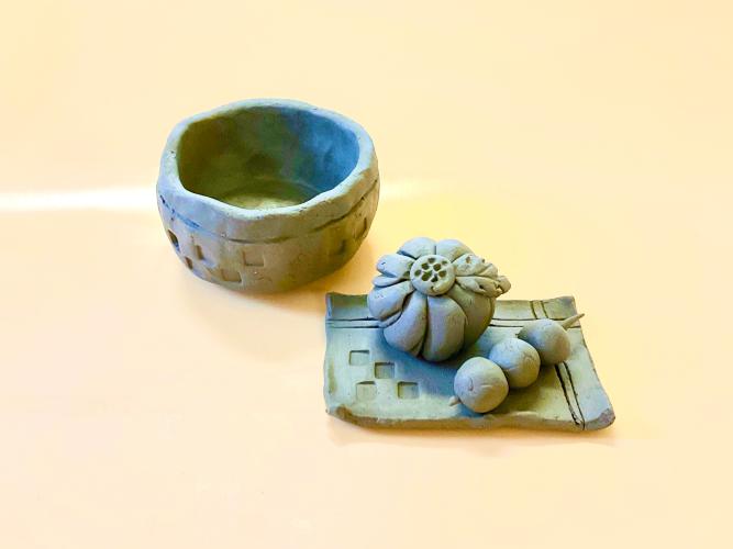 春の茶会ごっこ