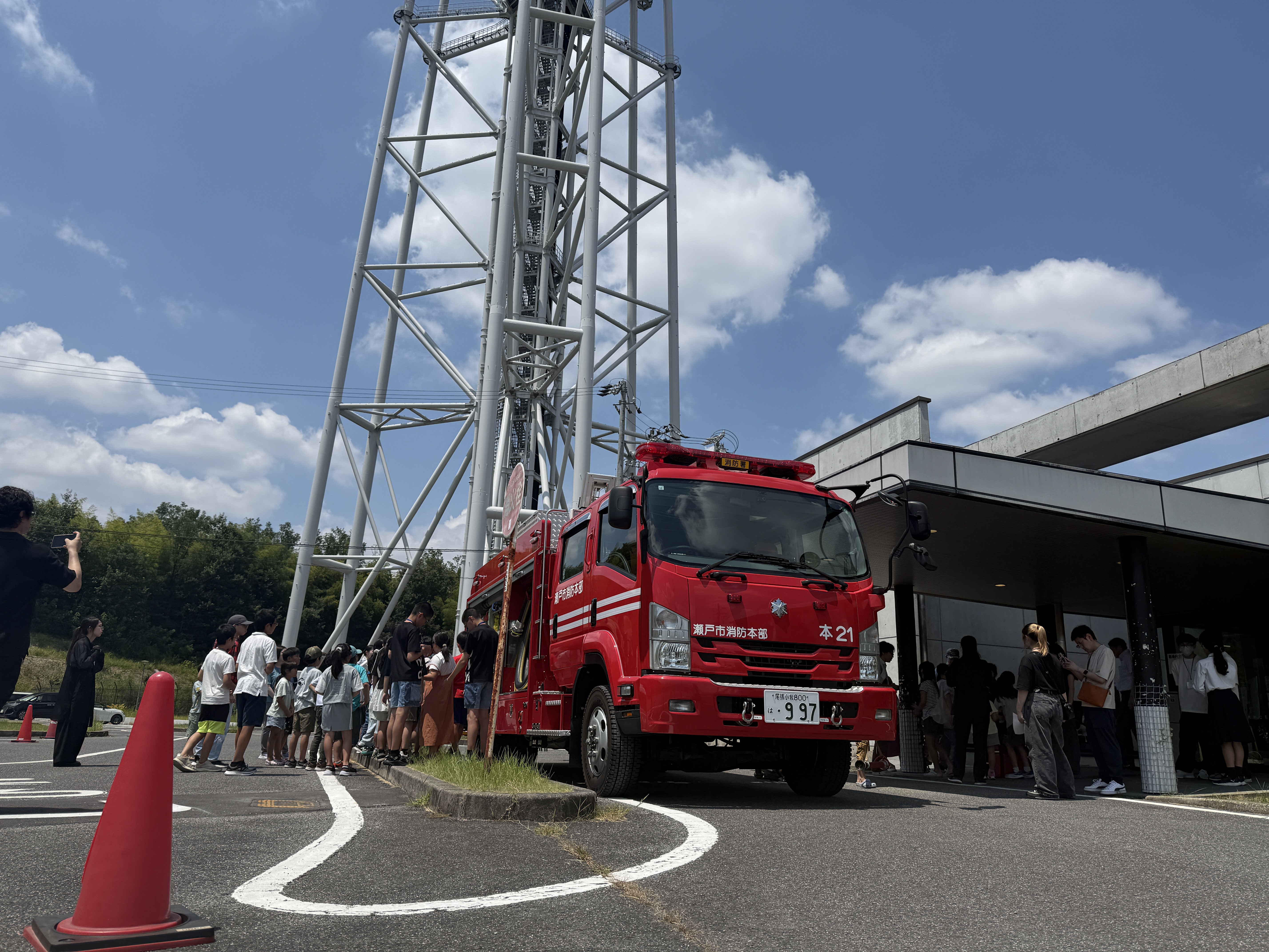 消防車見学