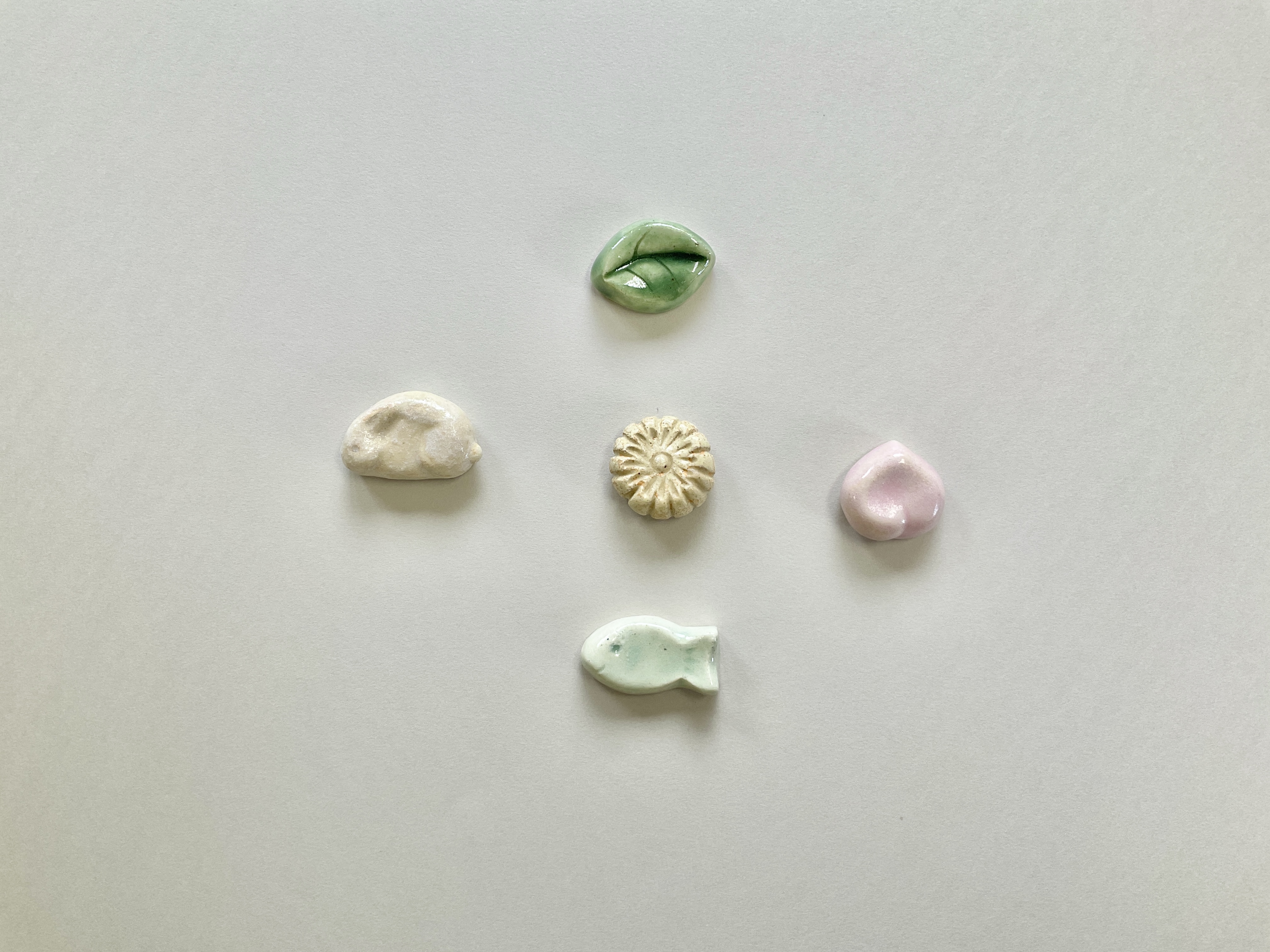 選べる釉薬の箸置きづくり