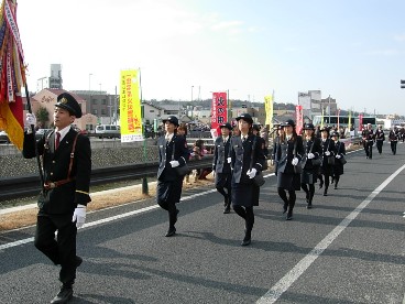 平成23年瀬戸市消防出初式の様子