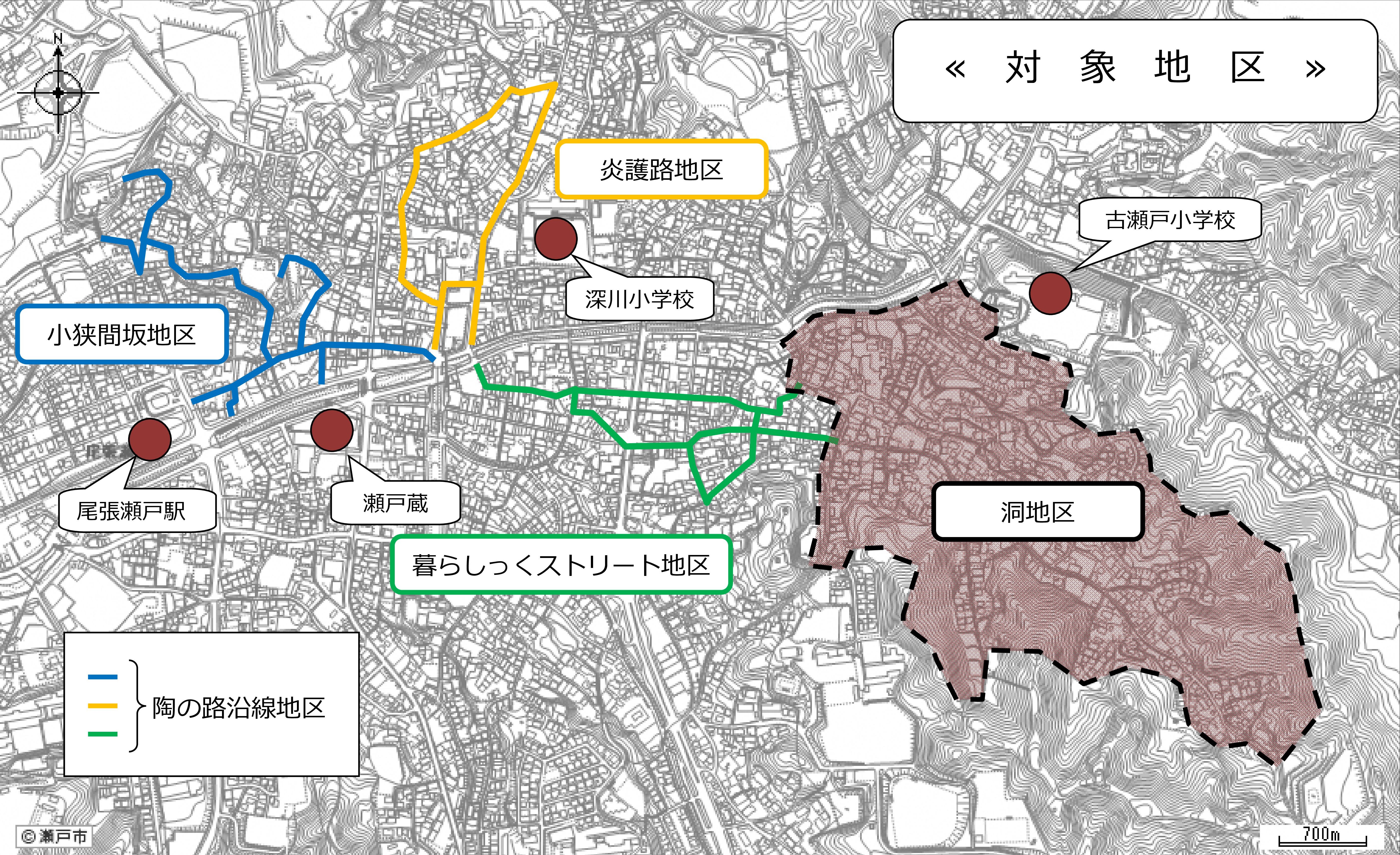 ( 対象地区 ) ( 対象地区 )