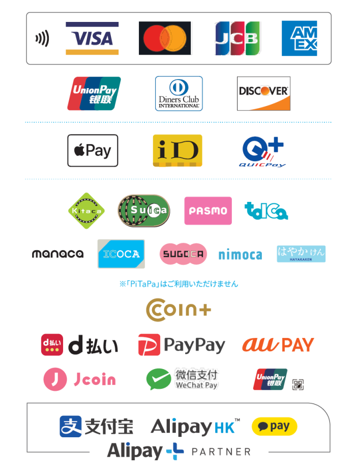 対応ブランド 対応ブランド